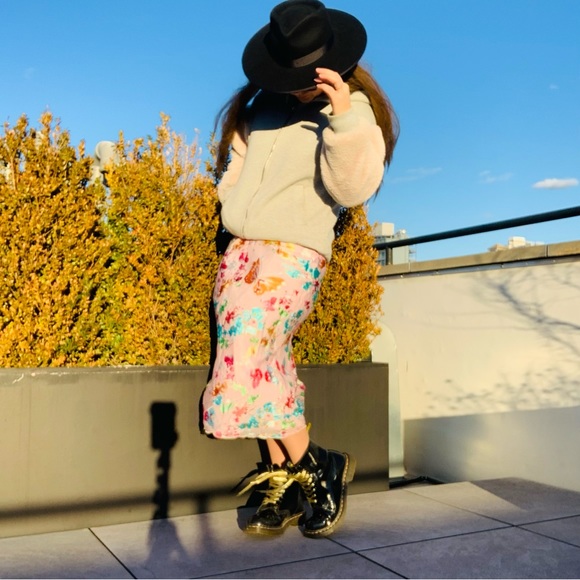 Anthro Italian BELLA VALENTINA Silk Diagonal Slim fit Midi Slip Skirt - Picture 8 of 16